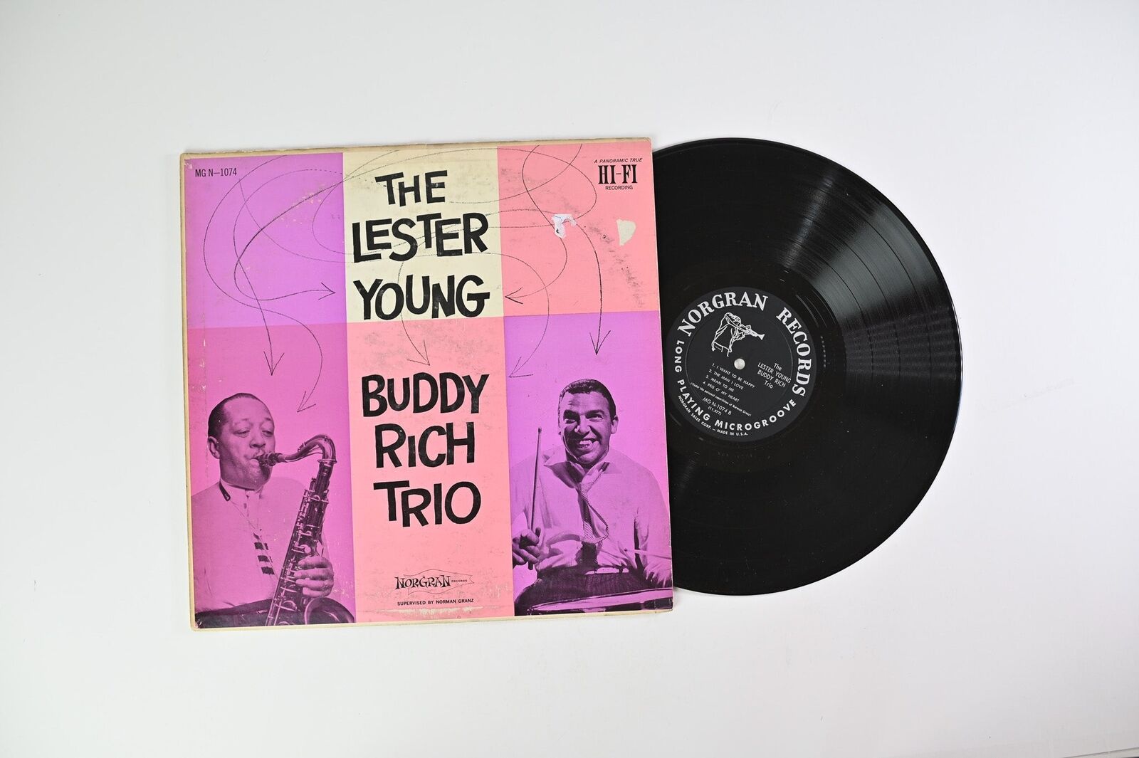 Lester Young-Buddy Rich Trio The Lester Young Buddy Rich Trio on Norgran Records