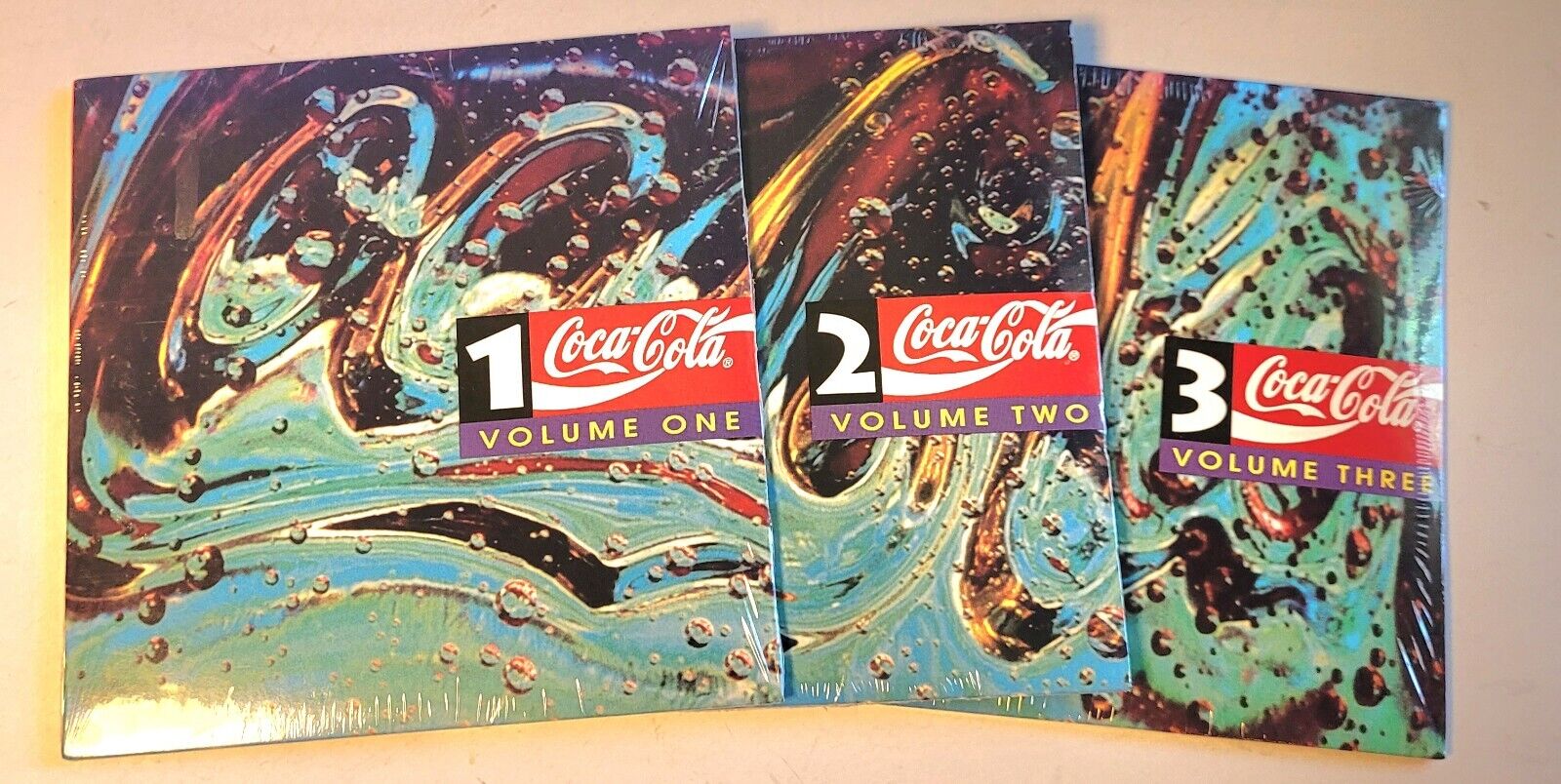 Vintage Coca Cola 1992 Summer Olympics Promo Cd's Vol 1 2 3 Sealed - Bonus Vol 4