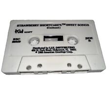 1980 American Greetings Strawberry Shortcake's Sweet Songs Audio Cassette Tape picture