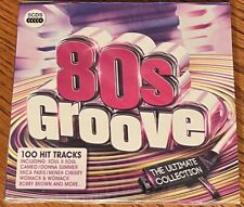 VARIOUS ARTISTS “80'S GROOVE” BRAND NEW 2015 UK 5CD ALBUM IMPORT (100 HITS) picture