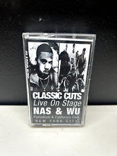 RARE TAPE KINGZ CLASSIC CUTS NAS & WU TANG LIVE ON STAGE NYC MIXTAPE CASSETTE picture