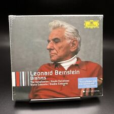 Brahms Symphonies Violin Concerto Double, Bernstein [DG 5 CD Box Set] SEALED picture