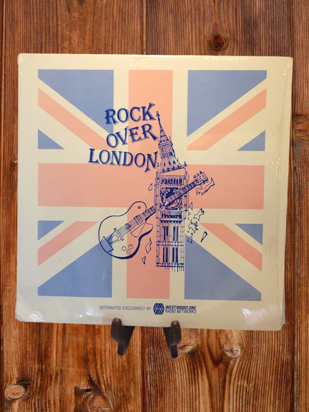 Vtg Rock Over London Radio Show LP M+ Nov 25-26 1989 Phil Collins Iron Maiden
