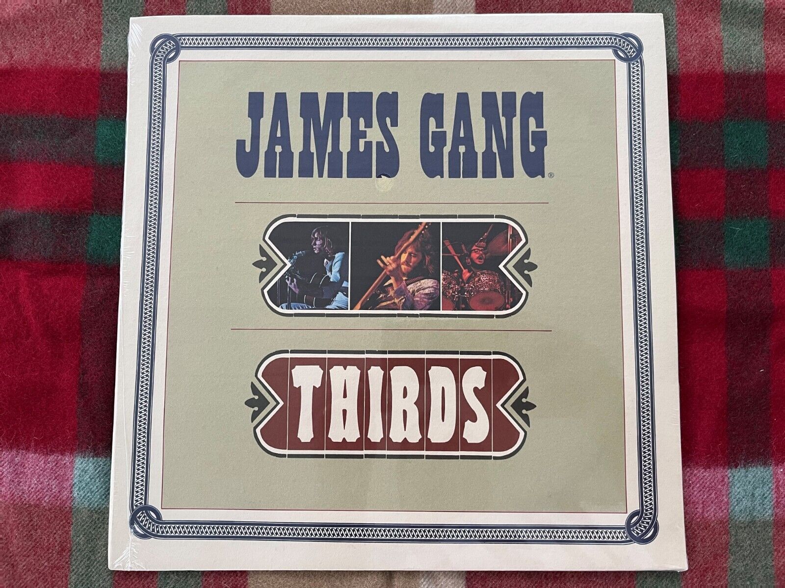 NEW NEVER OPENED JAMES GANG THIRDS CERTIFIED BY DISTRIBUTOR VINTAGE  VINYL ALBUM
