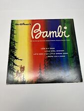 Vintage Walt Disney Bambi Movie Sound Track Record Vinyl Lp 1963 Disneyland 1203 picture