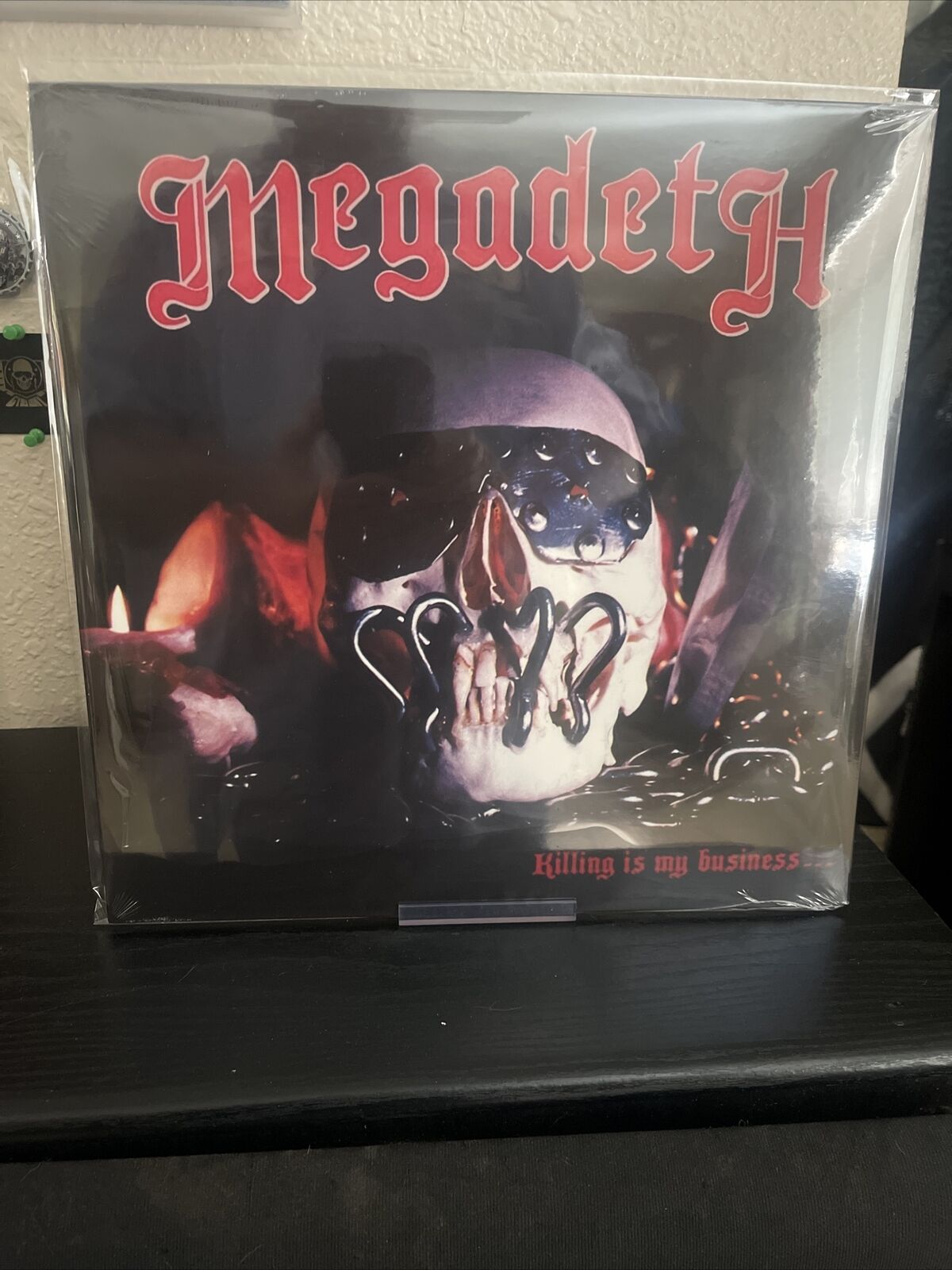 Factory Sealed Megadeth killing Is My Business Vinyl Lp Reissue.
