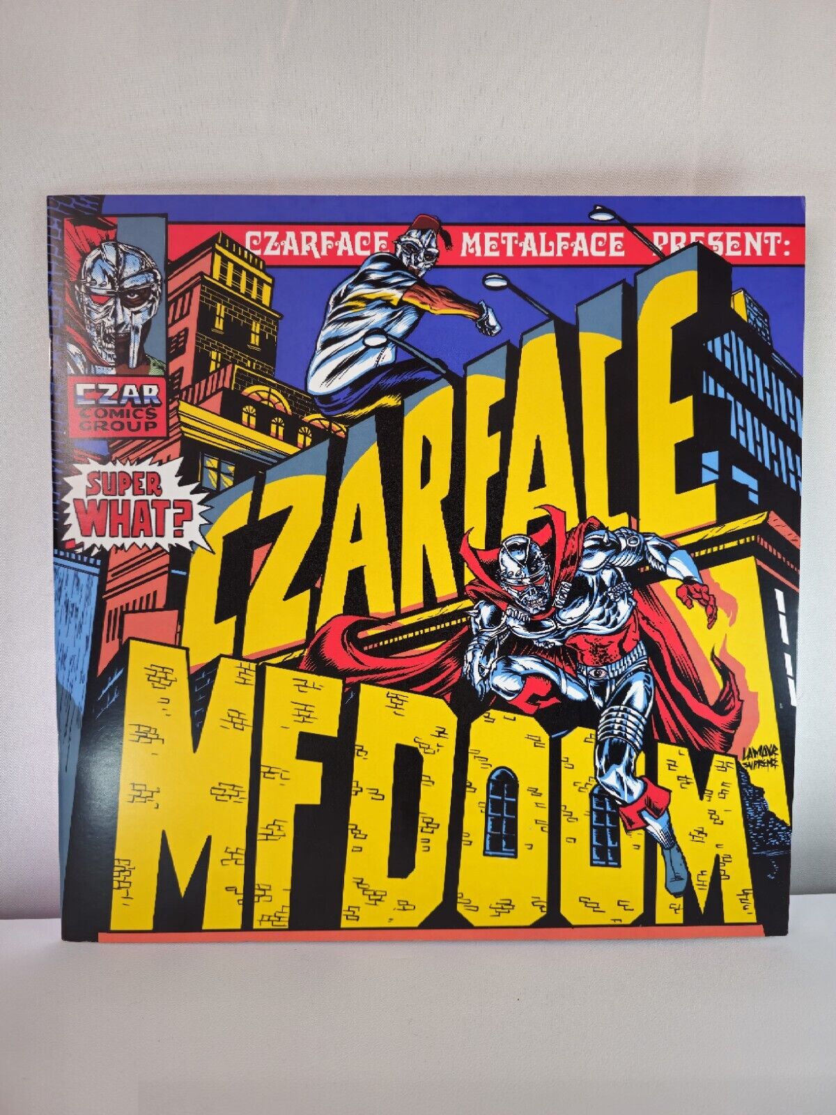 CZARFACE x MF DOOM Super What? Yellow Sunburst Vinyl CD Complete Bundle 2020 