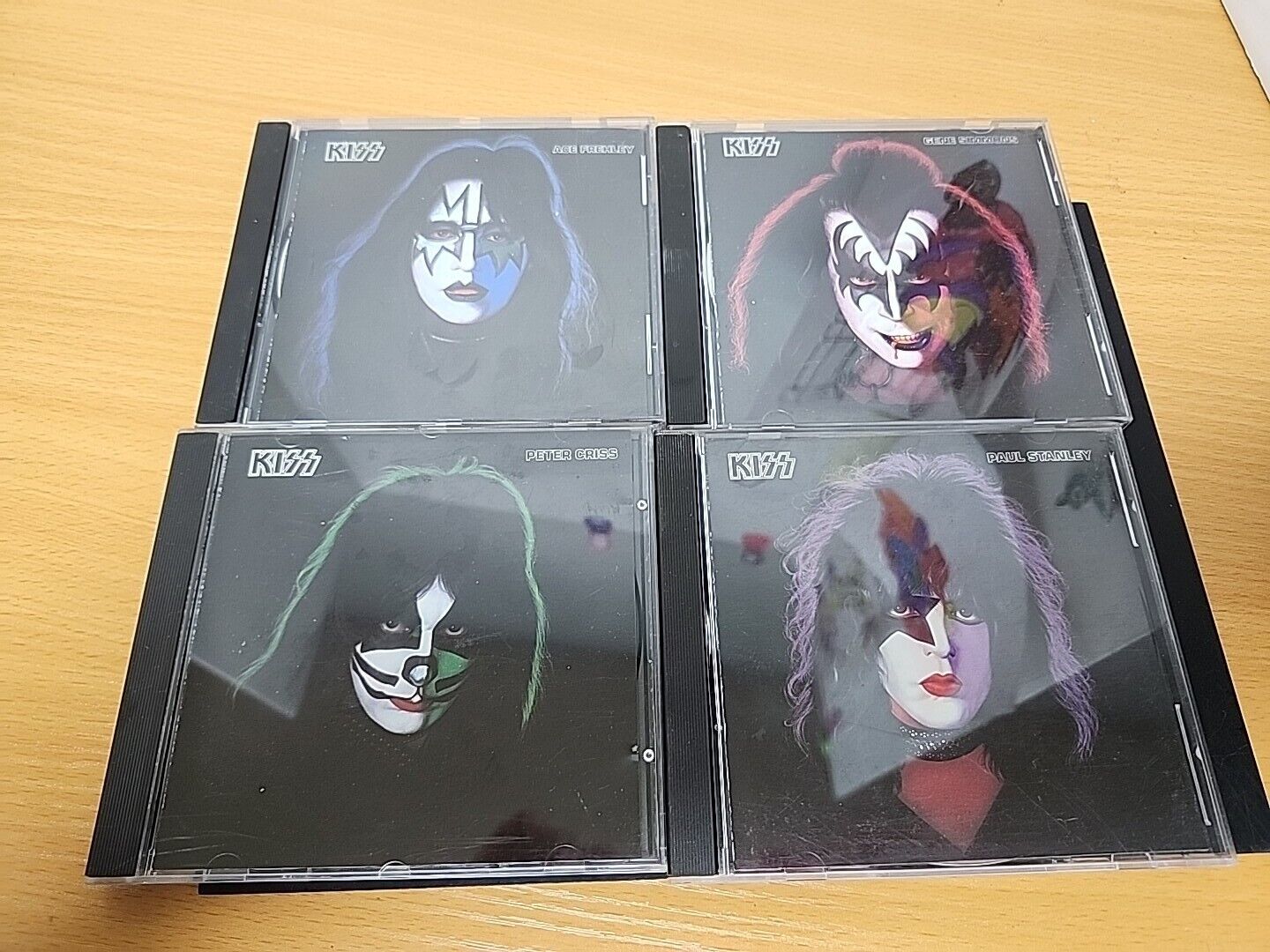K I S S, 4 First Day Releases Of KISS Solo Albums 1978 Cd
