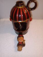Vintage Musical Apex Little Brown Jug W/Stopper In Working Condition  picture