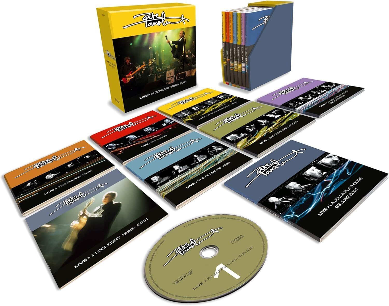 Pete Townshend Live In Concert 1985-2001 (14CD) [NEW] PRESALE 26/07