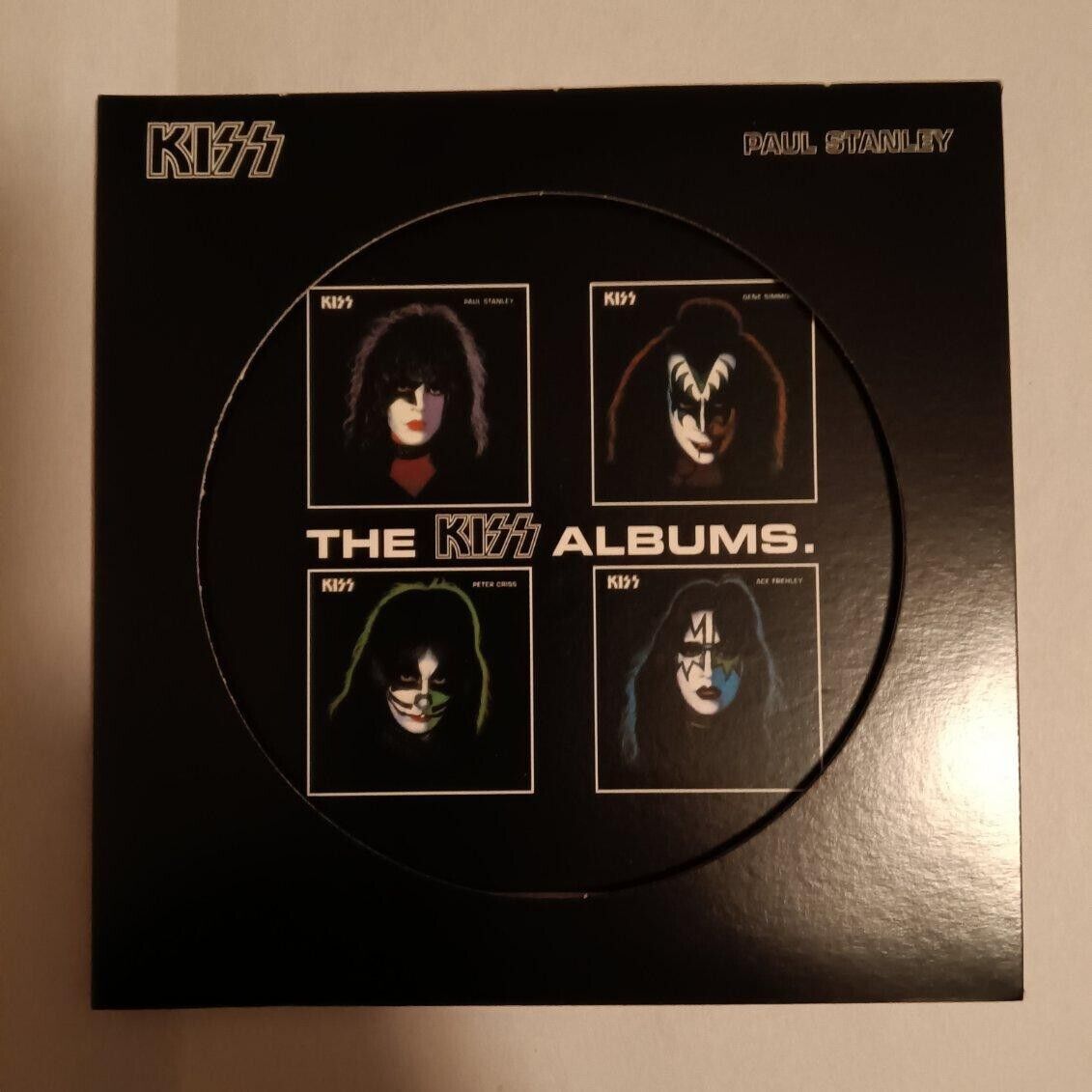 KISS memorabilia 4 CD Set The Solo Albums Gene, Paul, Ace And Peter