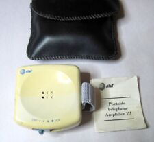 Vintage AT&T Portable Telephone Amplifier III Tested Works w/ Case & Instruction picture