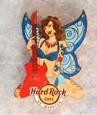 HARD ROCK CAFE ST MAARTEN SEXY BIKINI TATTOO FAIRY GIRL WITH GUITAR PIN # 63018 picture