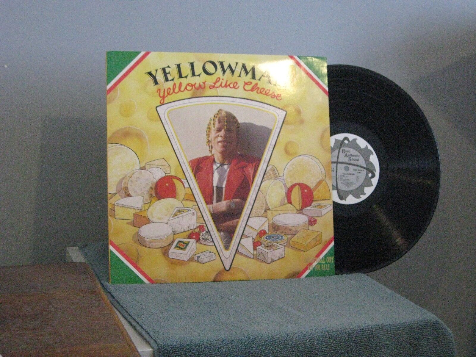 YELLOWMAN - Yellow Like Cheese 1987 RAS Record (RAS3019) ORIG 1st US Press 