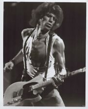 Keith Richards in full swing on stage playing guitar 1980's 8x10 inch photo picture