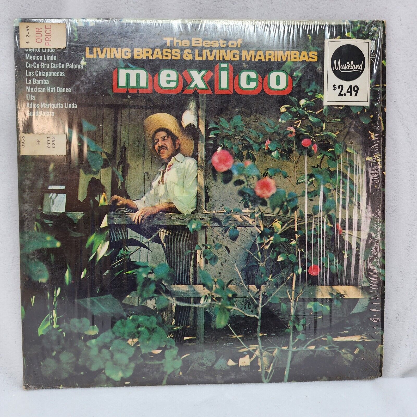Vinyl LP Record 33 1/3 Best of Living Brass & Living Marimbas Mexico 1971