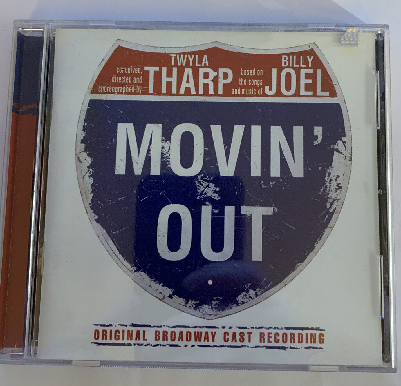 Movin\' Out Music -Lyrics by Billy Joel Original Soundtrack CD  Michael Cavanaugh