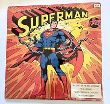 Vintage Superman Record Album Vinyl LP DC Comics 4 Stories No. 8156 Power Record picture