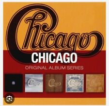 CHICAGO Original 5 Album Series by Chicago (5 CD,💿Box Set 2010) New Sealed Box picture