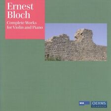 ERNEST BLOCH: COMPLETE WORKS FOR VIOLIN AND PIANO NEW CD picture