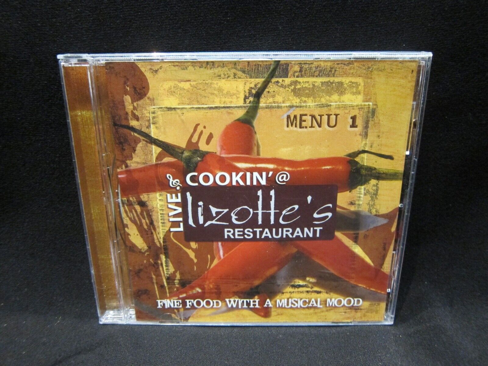 Live & Cookin' @ Lizotte's Restaurant (Menu 1) - NM - NEW CASE