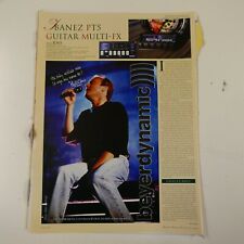  21x30cm magazine cutting 1992 PHIL COLLINS / WIRELESS BEYERDYNAMIC picture