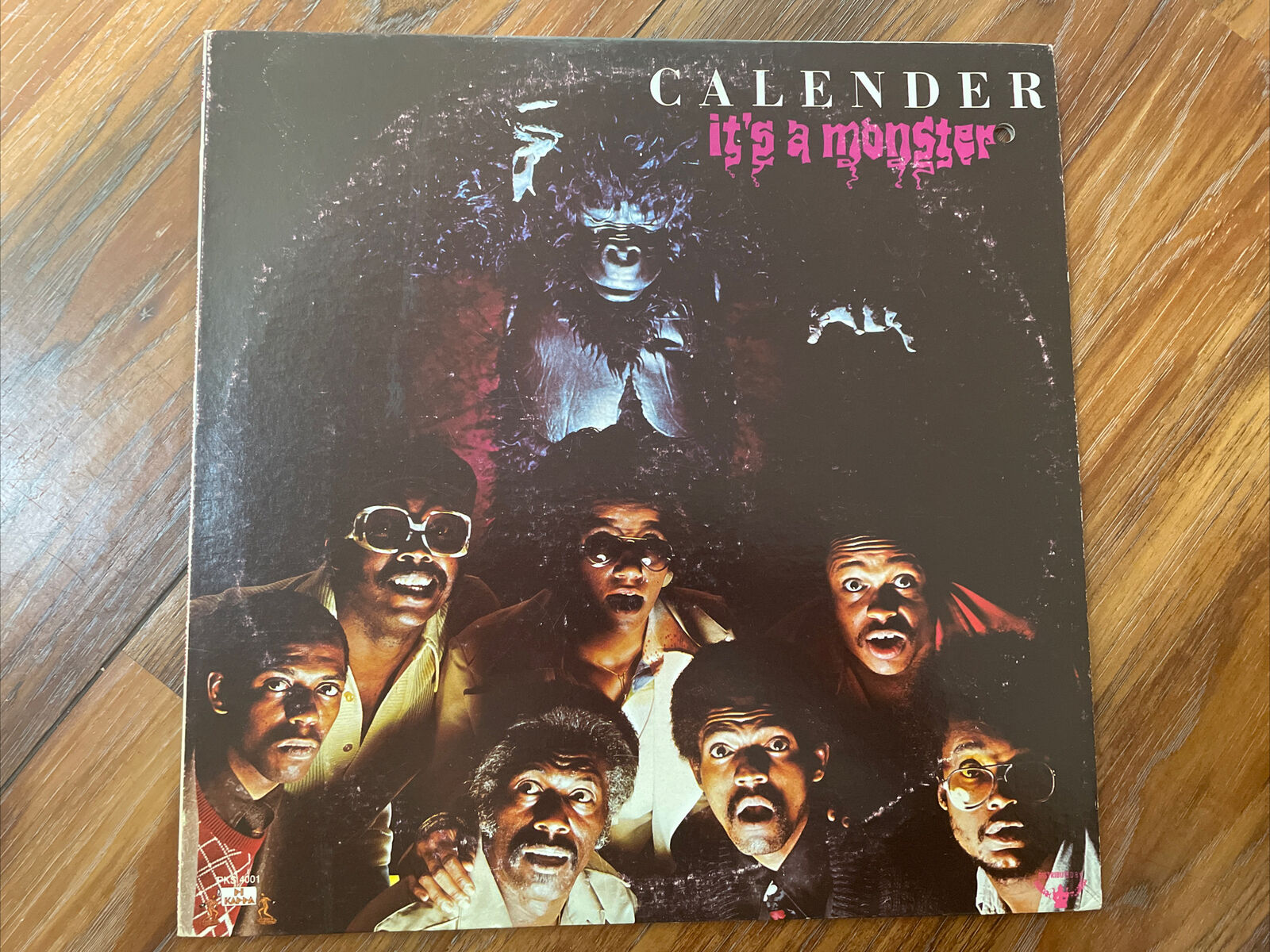 Calender ‎– It's A Monster 1976 Pi Kappa PKS 4001 Jacket VG Vinyl NM-