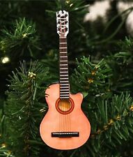 Broadway Gifts Wooden Acoustic Guitar Ornament, New in Box picture