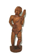 Hand Carved Wood African Guitar Player/Musician Statue- Large 23” picture