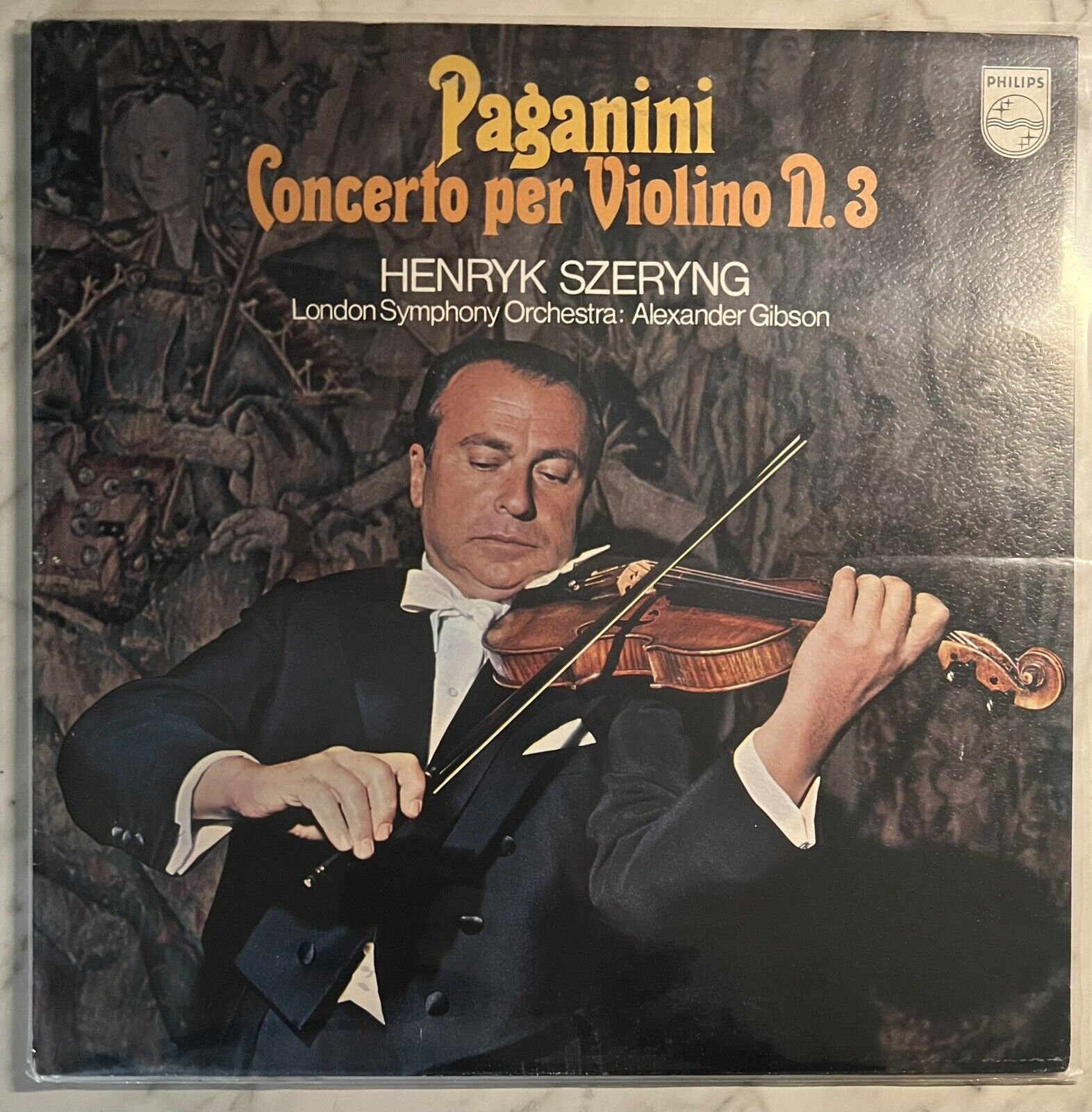 Paganini Violin Concerto 3 Henryk Szeryng Philips 6880 003 Gatefold Vinyl LP NM