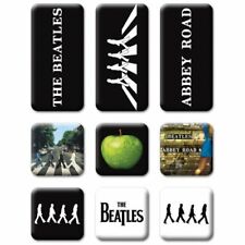 OFFICIAL LICENSED - THE BEATLES - ABBEY ROAD SET OF 9 - FRIDGE MAGNET  picture