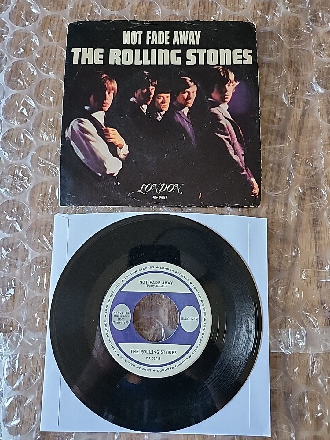 The Rolling Stones RARE original 'Not Fade Away' 1964 7