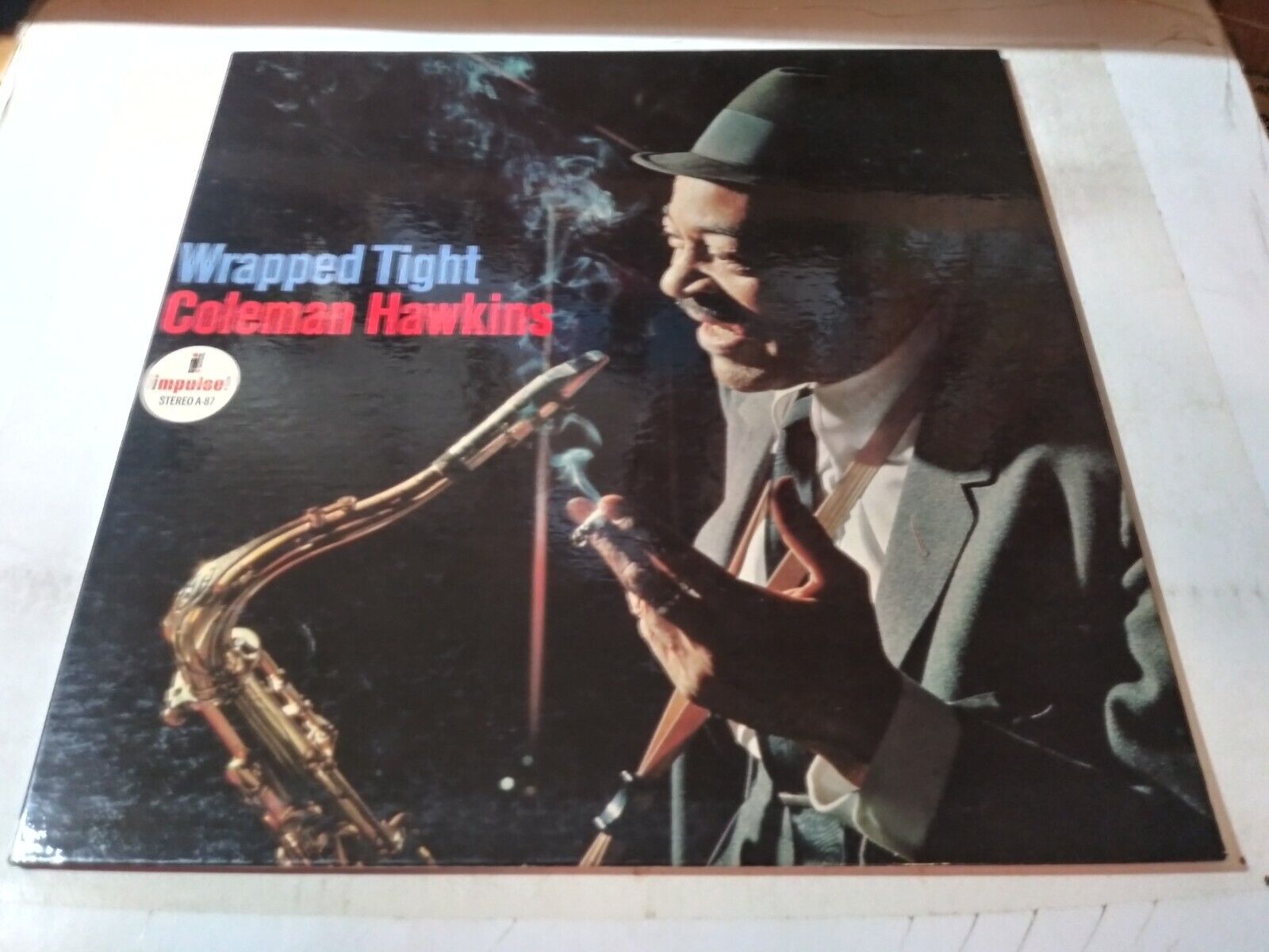 Coleman Hawkins – Wrapped Tight VG+ Original Stereo Impulse AS-68 Record 1965