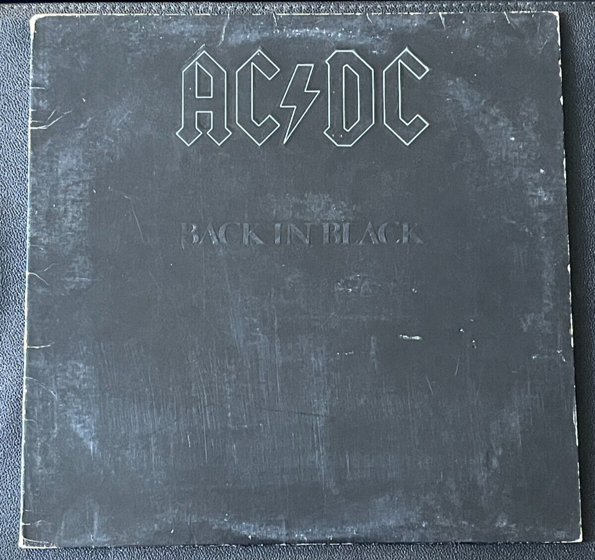 AC/DC - Back In Black - 1980 US 1st Pressing RARE EARLY PRESSING
