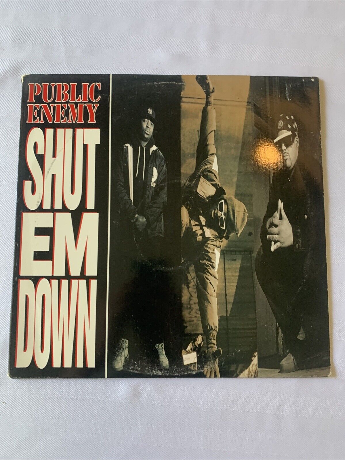 Public Enemy Shut em Down Vinyl Single 12inch Def Jam