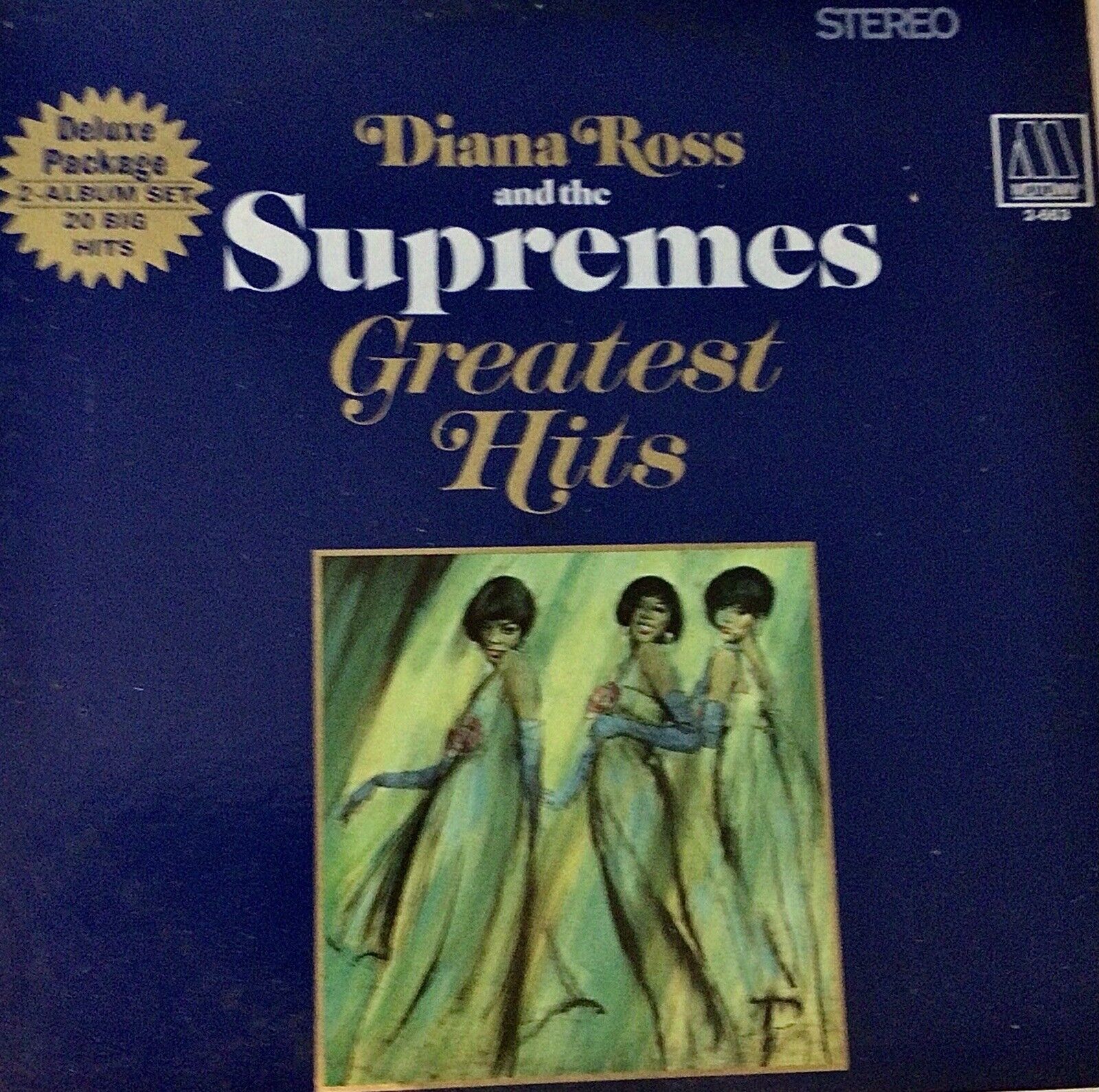 Diana Ross and the Supremes Greatest Hits, Deluxe Double LP Excellent Condition