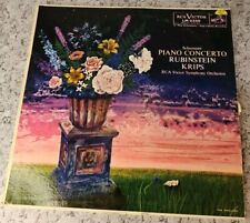 Arthur Rubinstein Schumann Piano Concerto - A Minor 1959 1st RCA Vinly LP Record picture