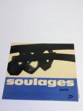 SOULAGES PEINTRE PARLE, FRANCE, 1973 - RARE HTF  picture