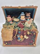 Vintage Music Box Windsor Collection Musical Treasure Christmas Tune Toy Land picture