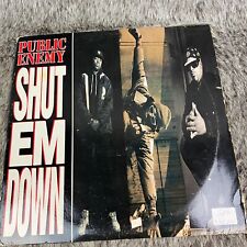 Public Enemy Shut Em Down Album Vinyl 1991 Rap Hip Hop LP picture