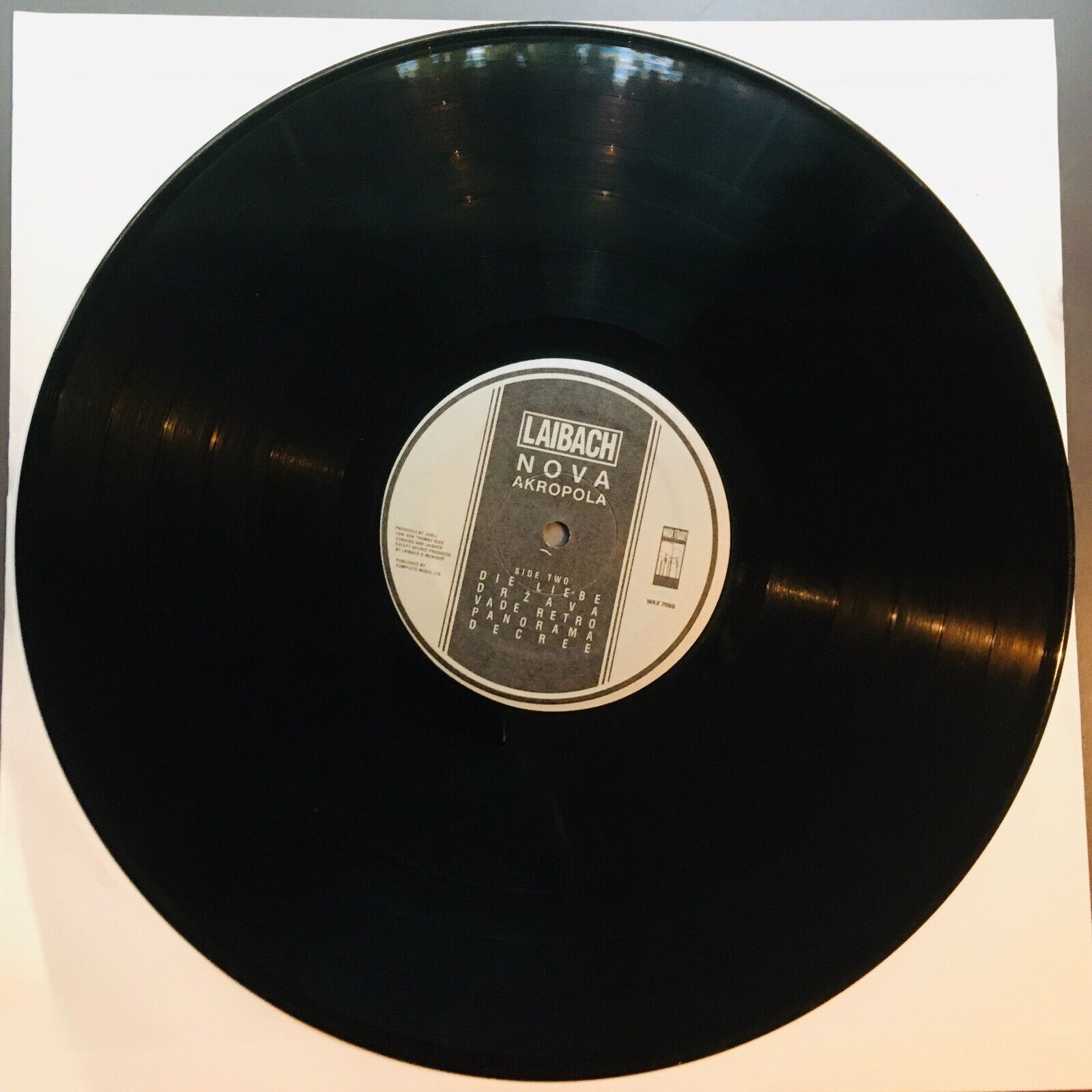 Laibach ‎– Nova Akropola Wax Trax LP 1989