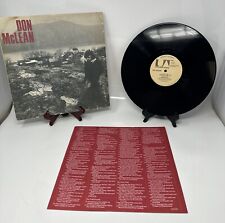 Don McLean- Don McLean 1972 UAS-5651 Vinyl 12'' Vintage Classic VG+ Record picture