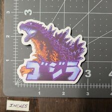Mad Godzilla Adult Humor Skateboard Guitar Phone Sticker / Decal MatB picture