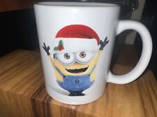 Universal Studios Despicable Me Minions Christmas Coffee Mug guitar Mint picture