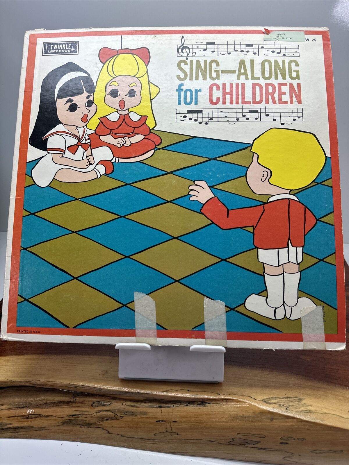 Parade Records - Children's Sing Along  SP-606 Vinyl RECORD Vtg Twinkle Records