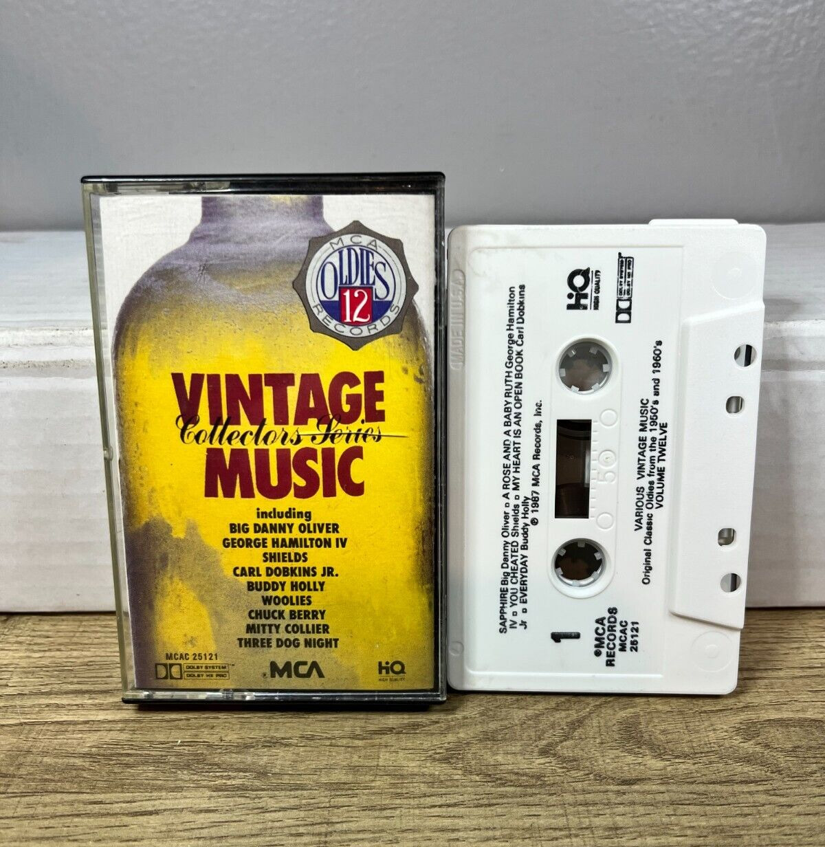 Vintage Music - Collectors Series Volume 12 - Cassette Tape - 1987 MCAC 25121