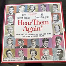 HEAR THEM AGAIN 10 LP Box 122 Great Songs 1968 50s 60s Jazz Vocal Music Albums picture