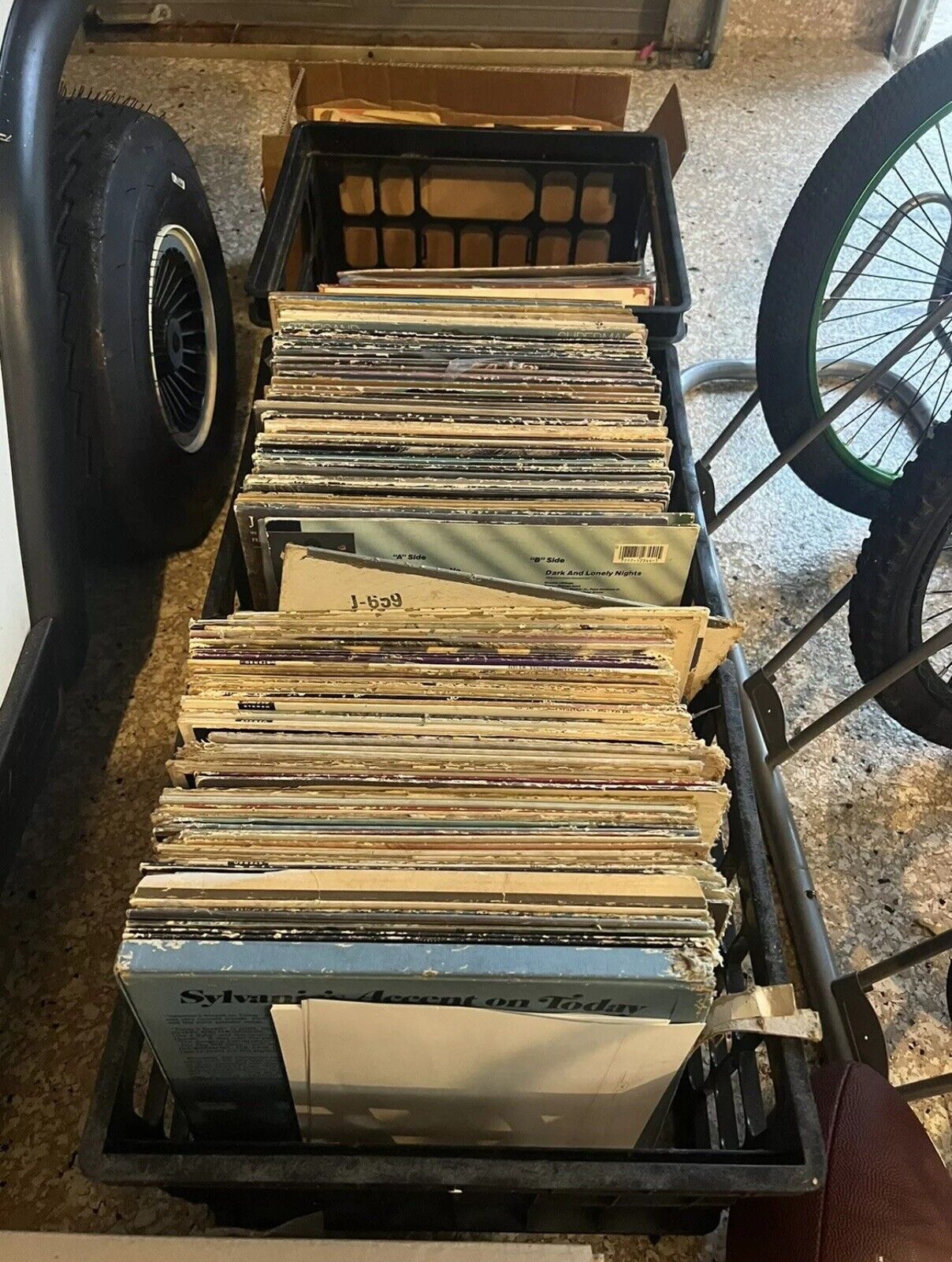 Vintage Lot Of Vinyl Records 36