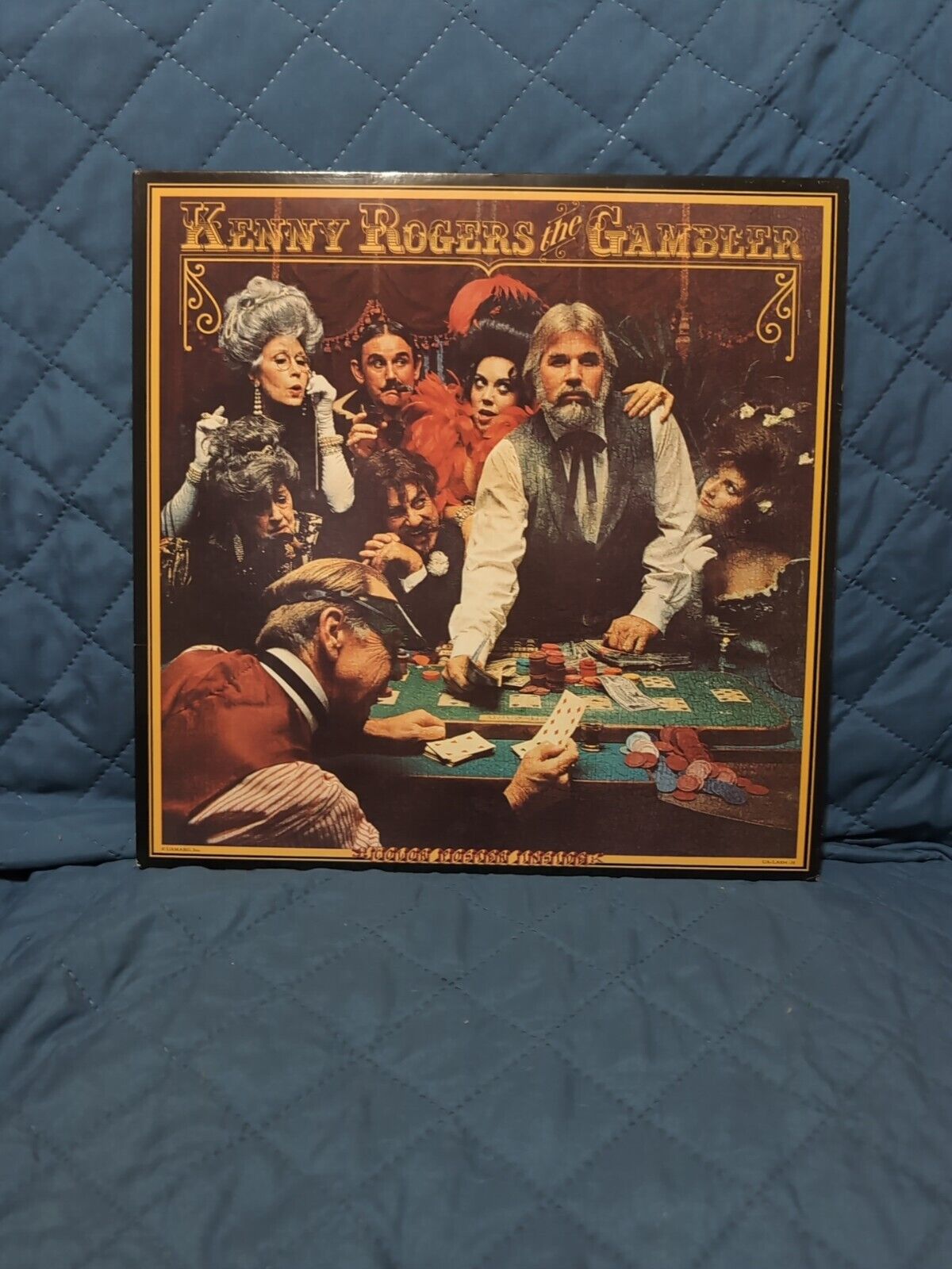 Kenny Rogers The Gambler Vintage Vinyl