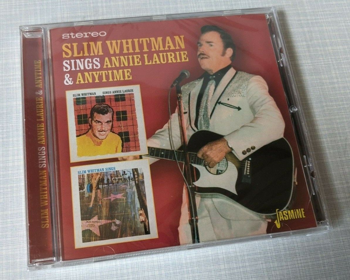 Slim Whitman CD BRAND NEW & SEALED Sings Annie Laurie & Anytime